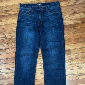 Lucky Brand 181 mens stretch Relaxed Straight jeans 36W x 34L